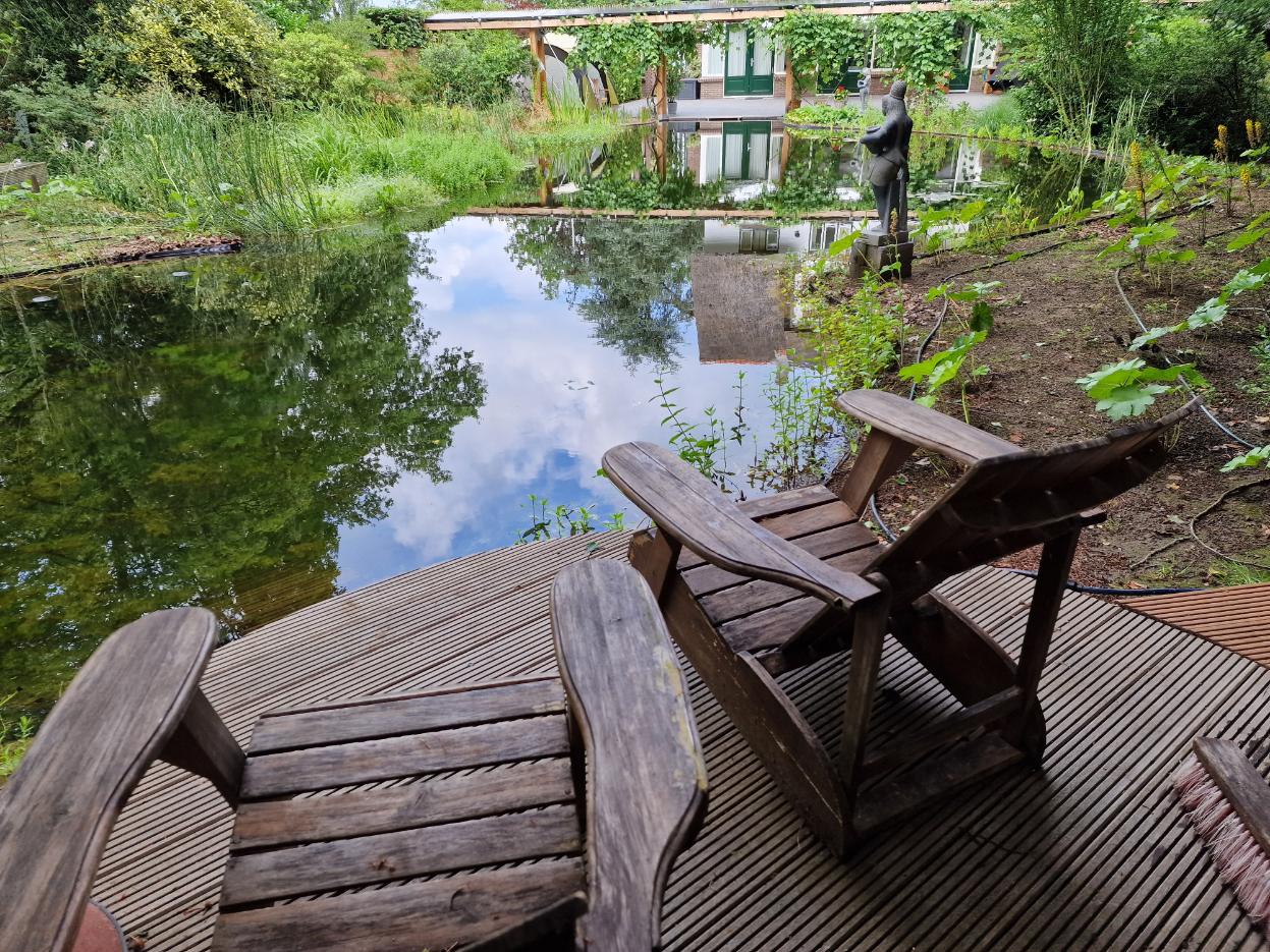 Unieke natuurlijke zwemvijver in Schalkhaar Zwemvijver Ede